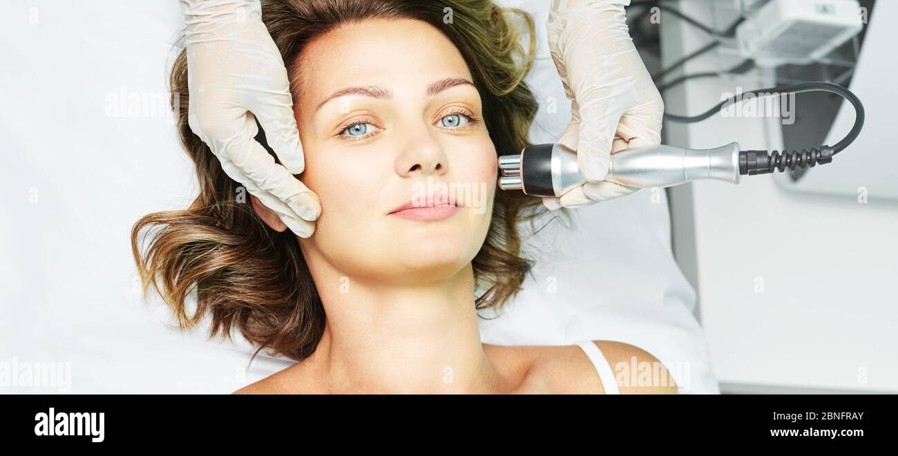 Dermatology skin care facial therapy. Medical spa anto wrinkles