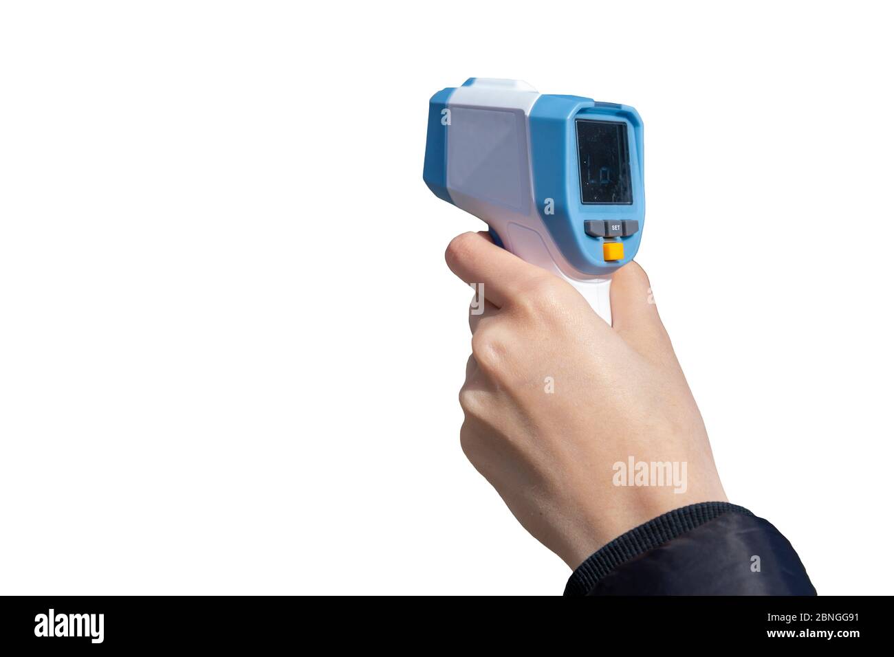 Infrared temperature check Cut Out Stock Images & Pictures - Alamy