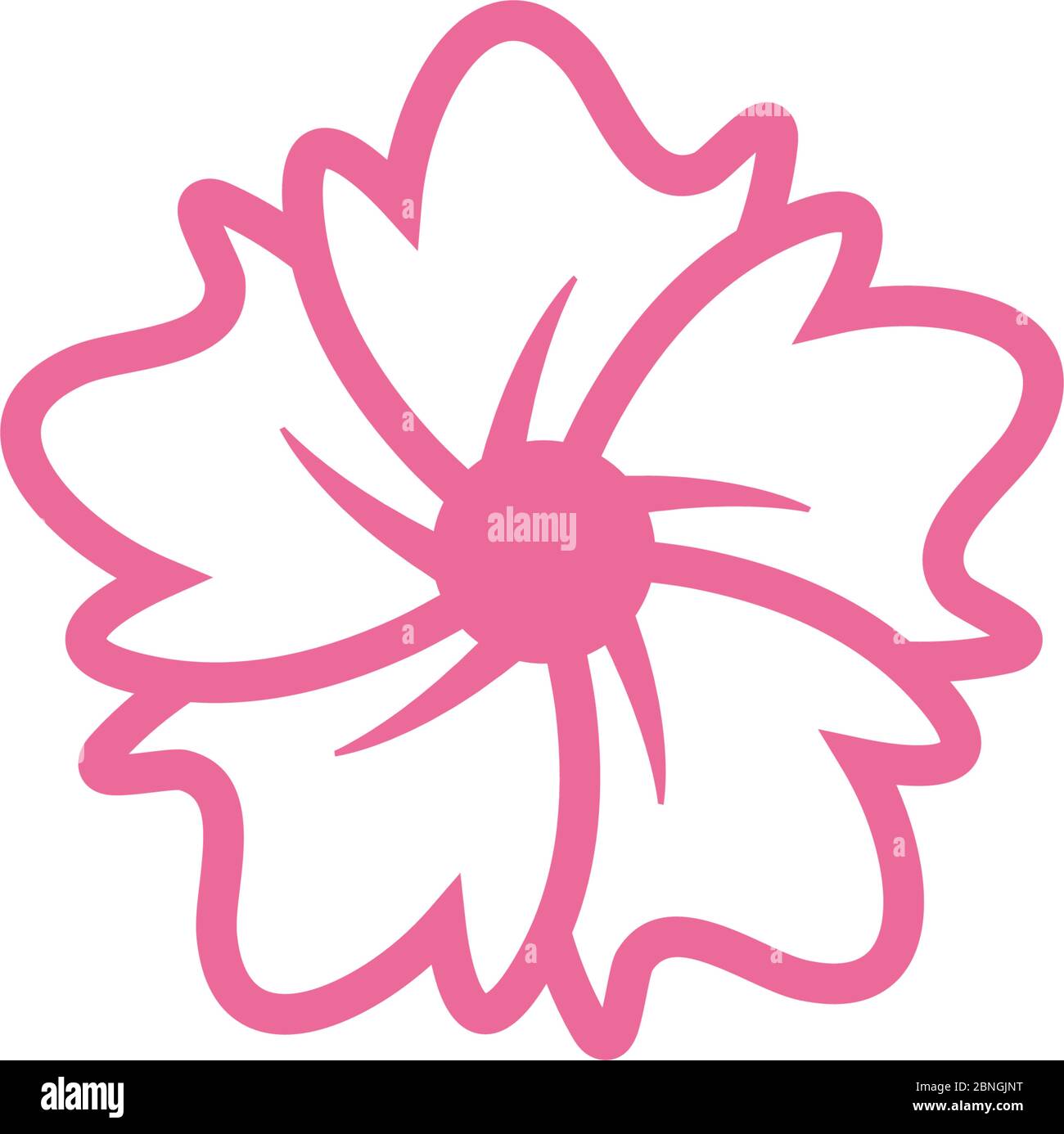 Plumeria flower icon design template vector isolated Stock Vector Image