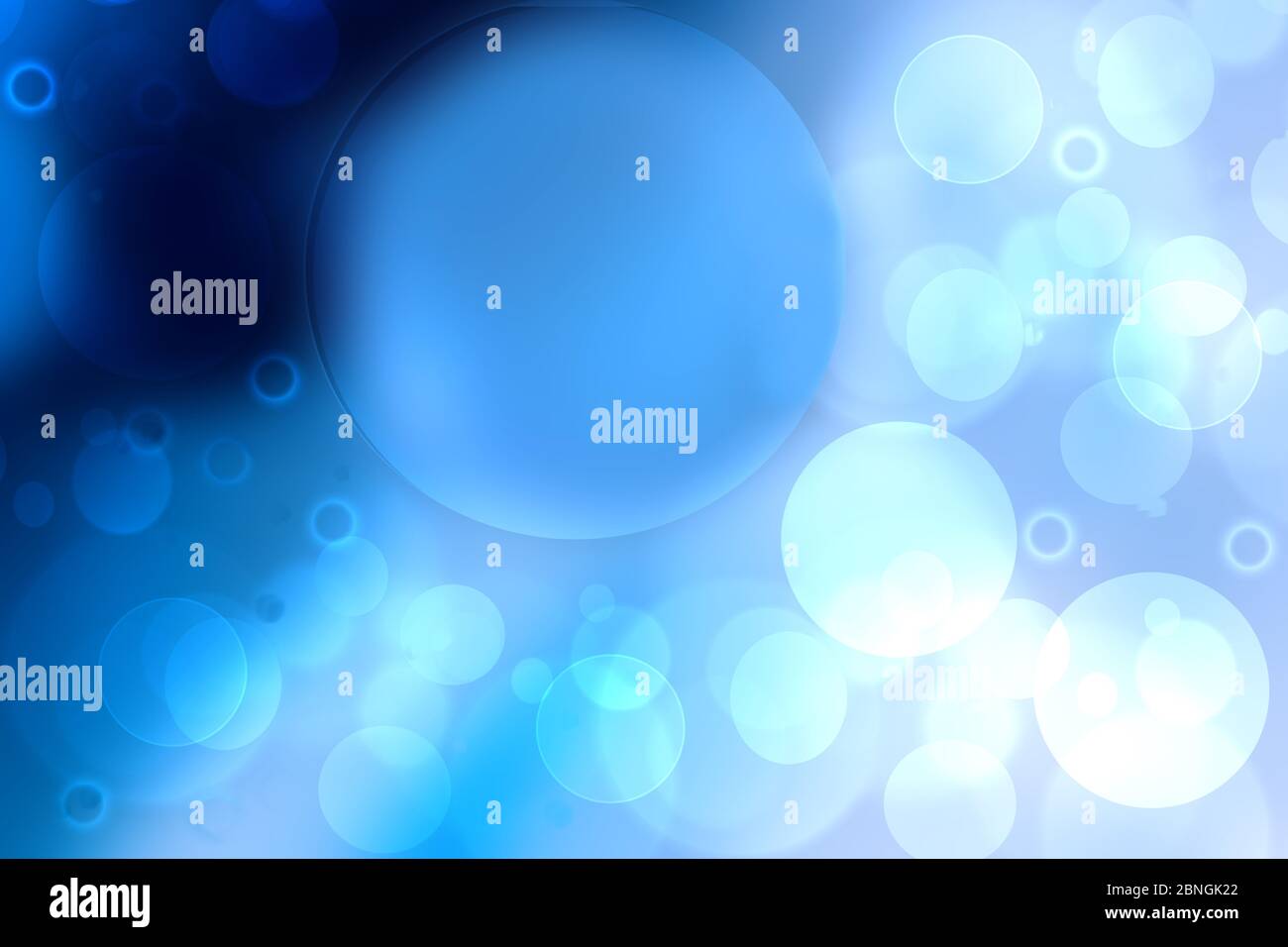 Abstract Gradient Of Light Blue Turquoise Dark Blue Background Texture With Glowing Circular Bokeh Lights Beautiful Colorful Spring Or Summer Backdro Stock Photo Alamy