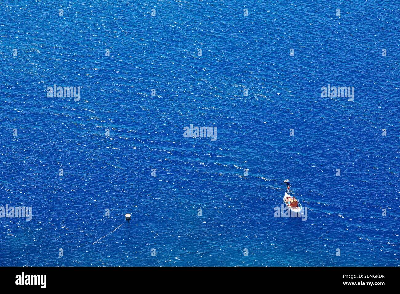 Amazing sea view. Santorini, Cyclades, Greece. Stock Photo