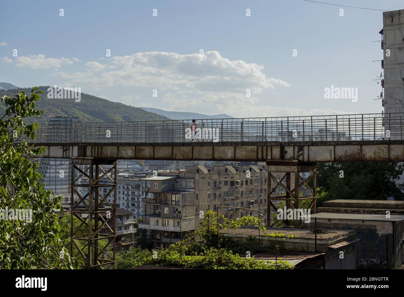 Beautiful shot stone footbridge hi-res stock photography and images - Alamy
