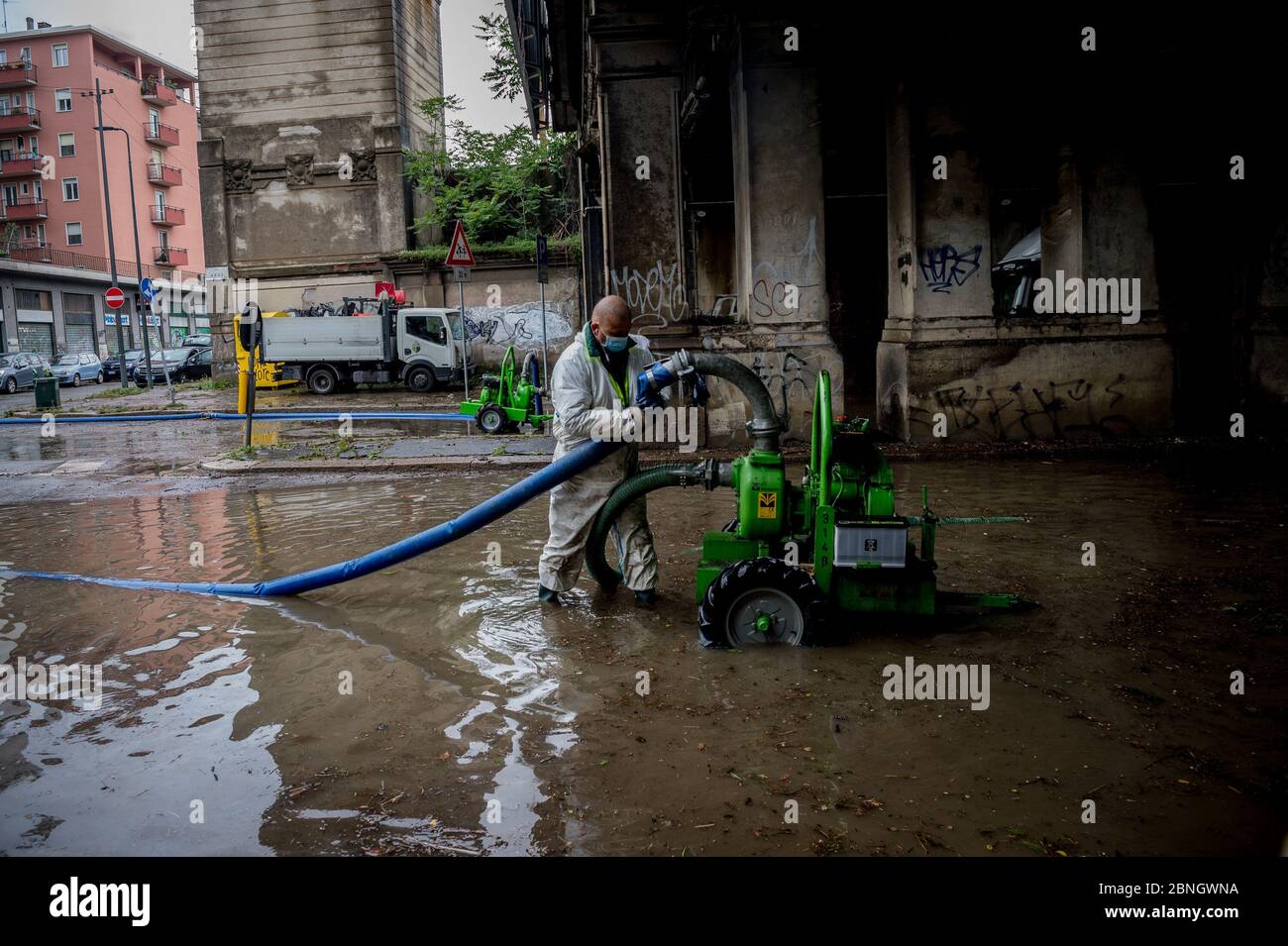 Milano esondazione seveso oggi