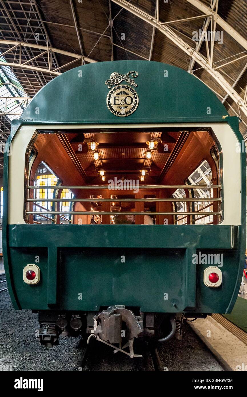 The Eastern and Oriental Express luxury train Bangkok to Singapore