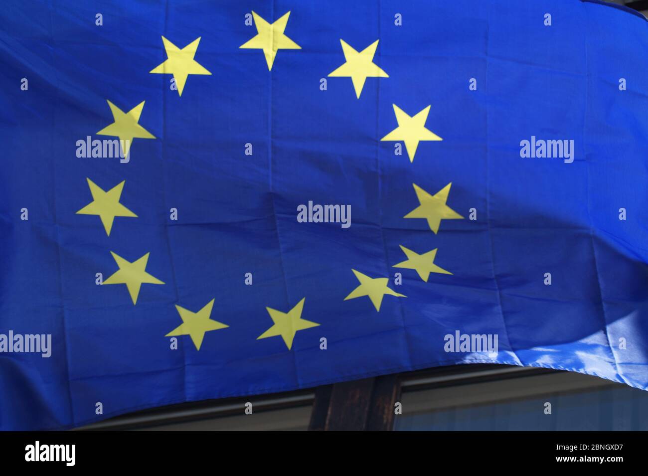 Europaflagge Stock Photo