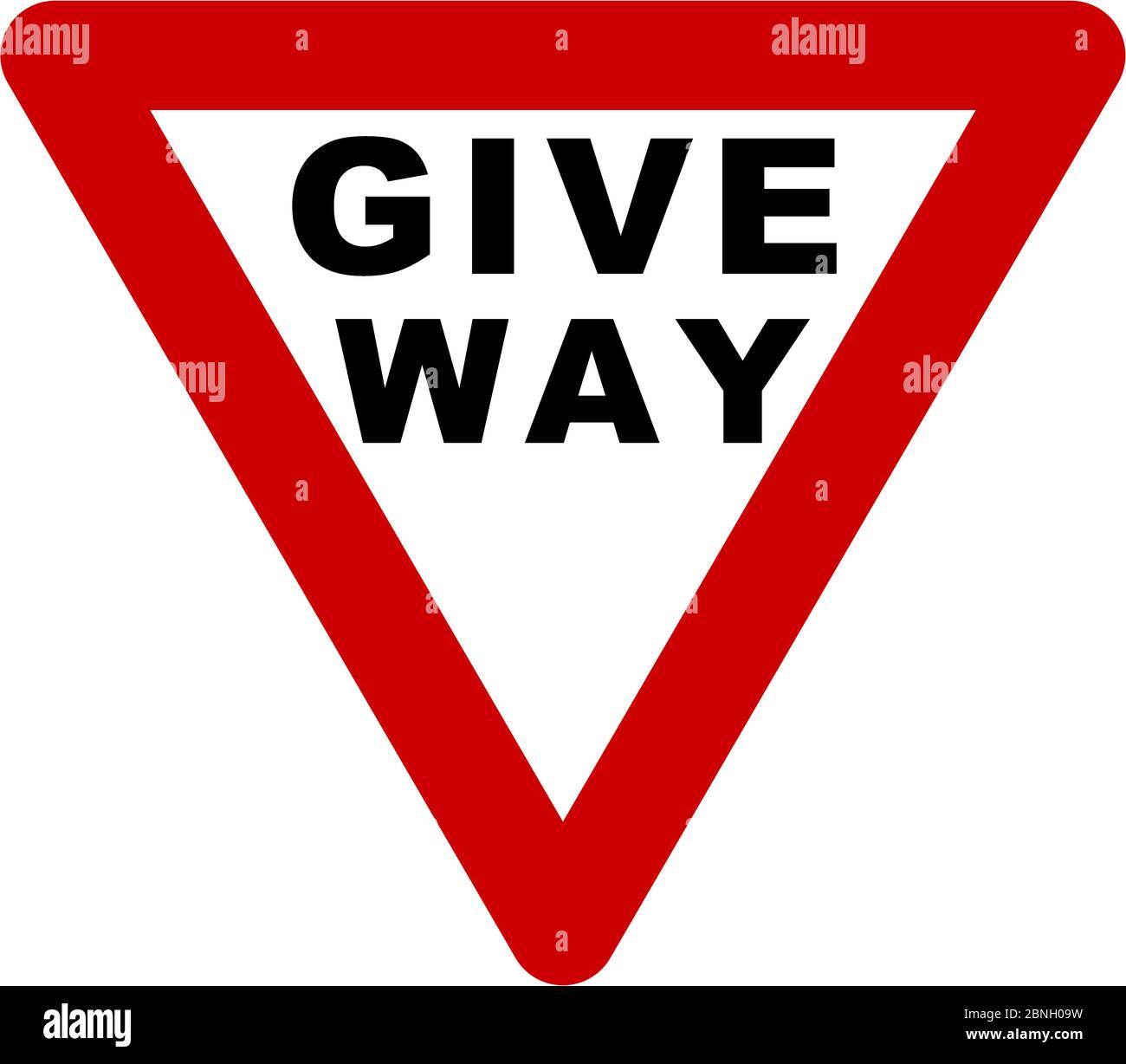 Blank Yield Sign Template