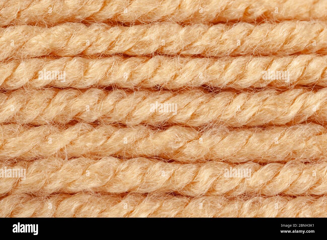 Texture Of Thick Woolen Thread In Skein Threads Texture Stock Photo