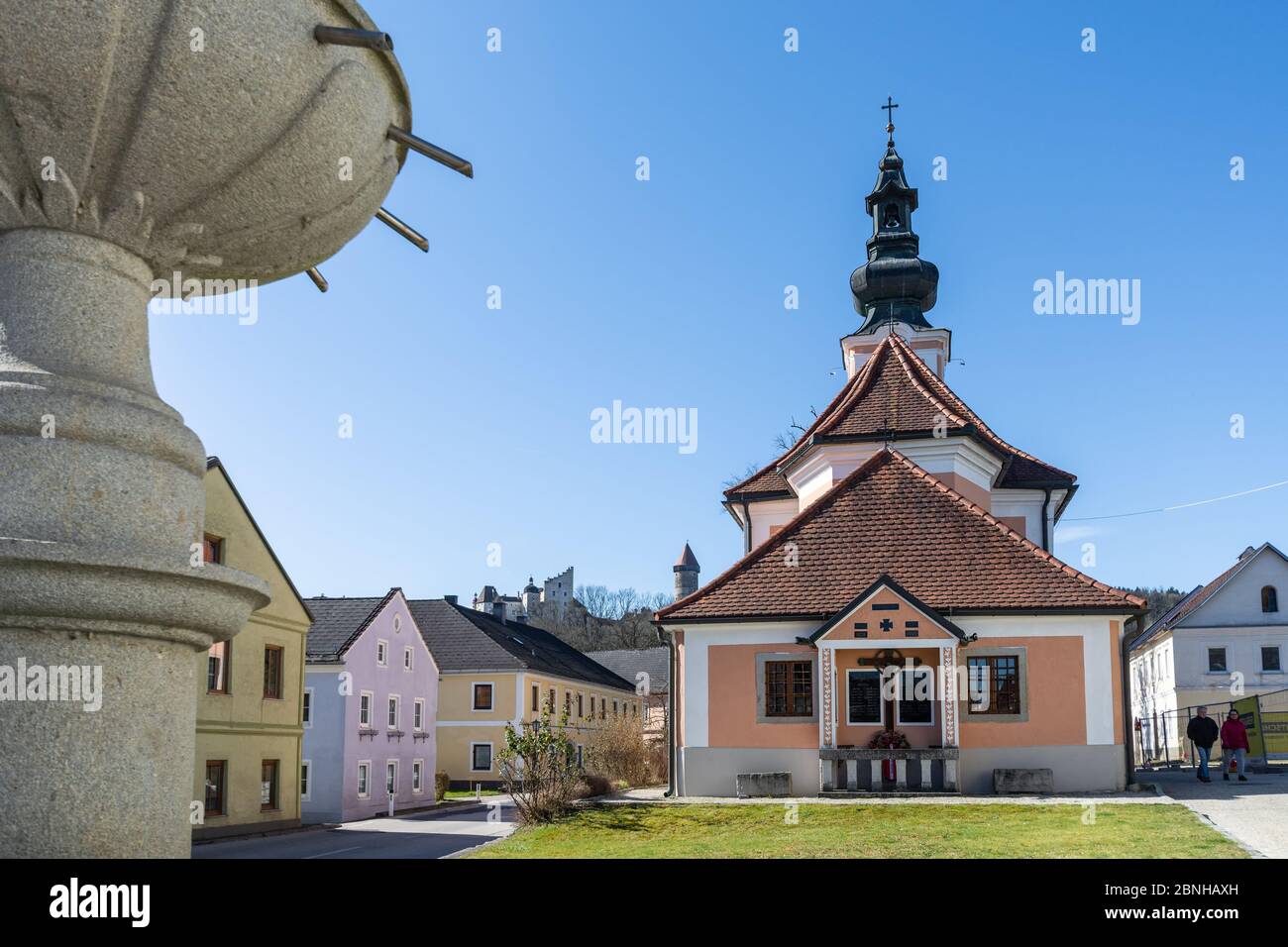 Klam The medieval Village Klam in Upper Austria Stock Photo - Alamy