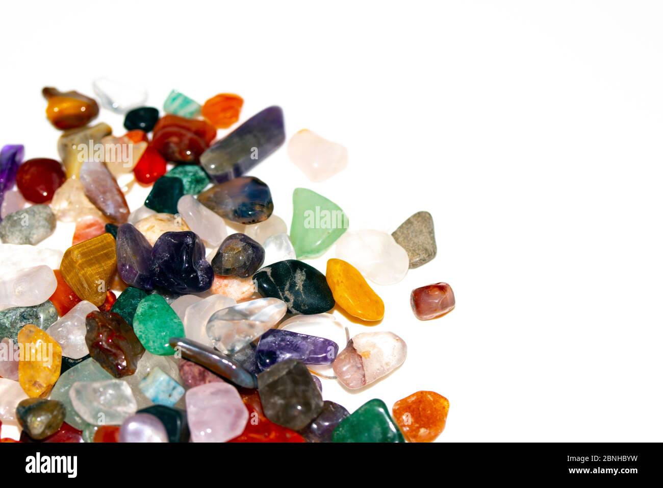 Crystal Stone Alternative Lifestyle Healing Chips in Quartz and