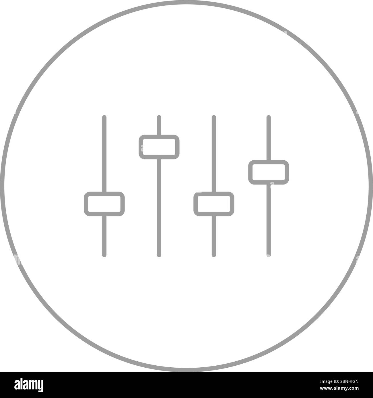 Controls adjustment Stock Vector Images - Alamy