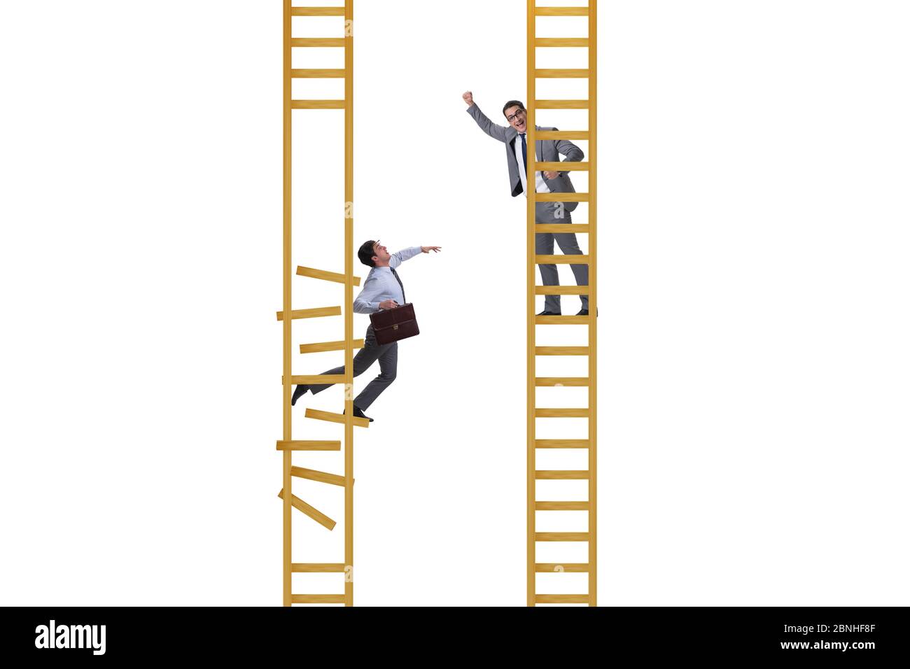 Career Competition In The Business Environment Stock Photo Alamy