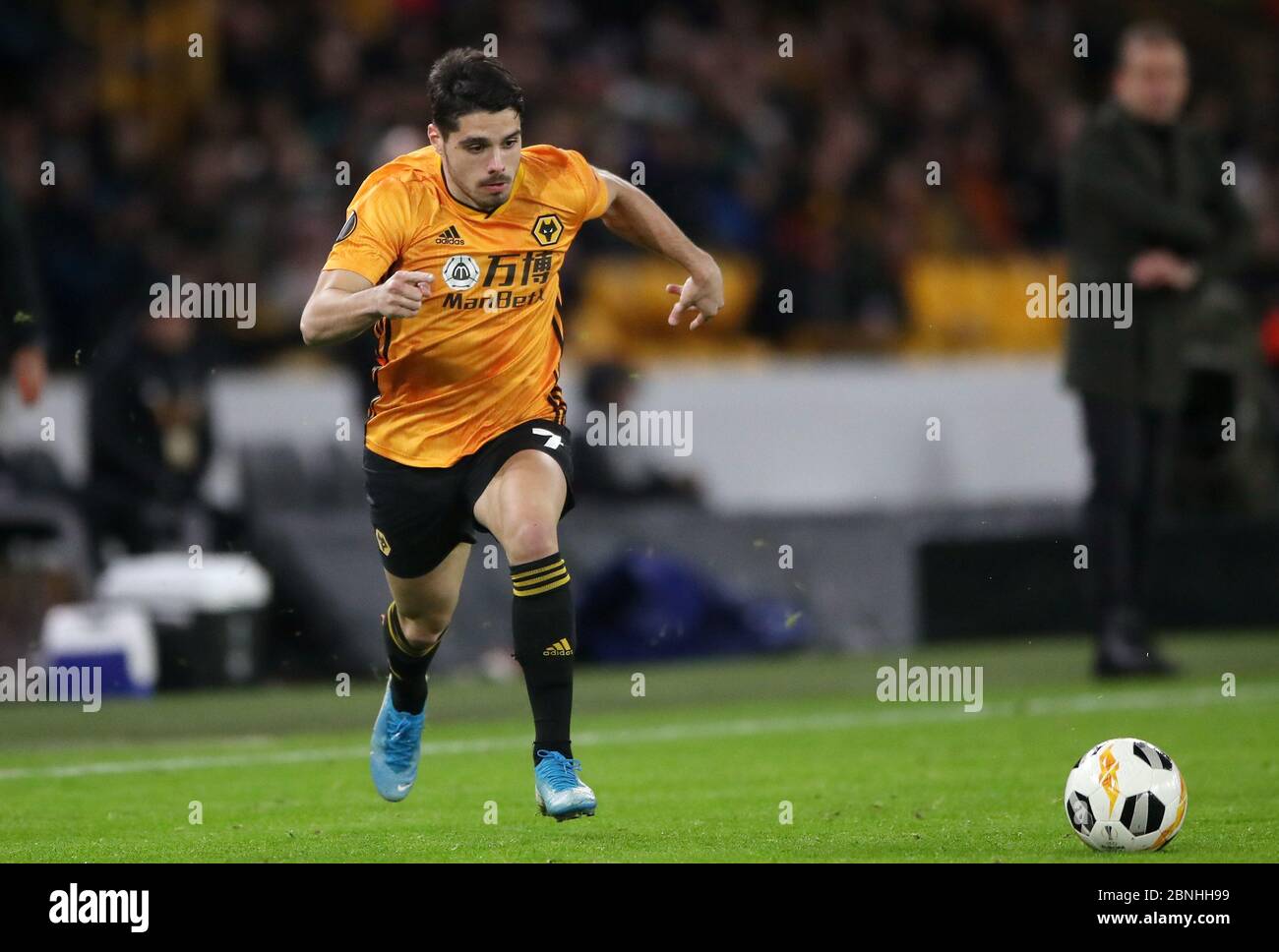 Wolverhampton Wanderers' Pedro Neto during the UEFA Europa League match ...