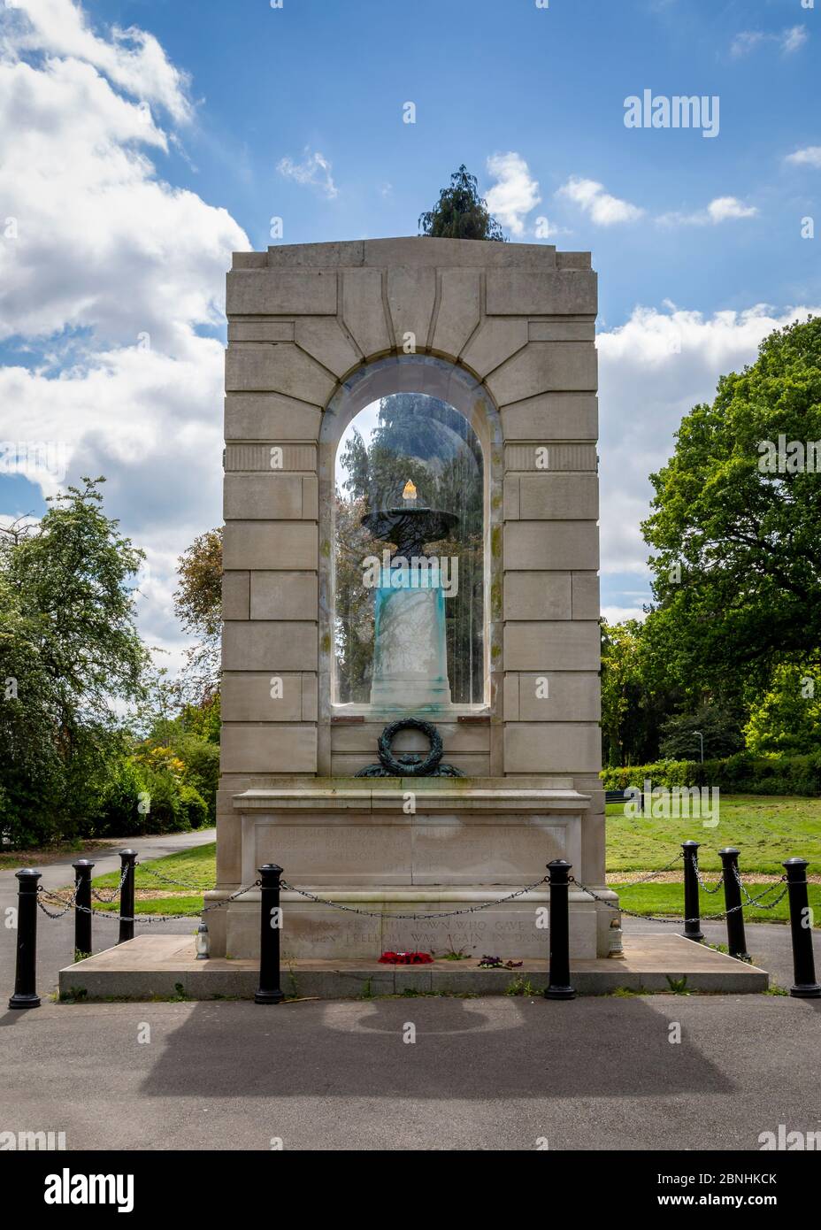 Garden Of Remembrance & War Memorial on Plymouth Road, Redditch