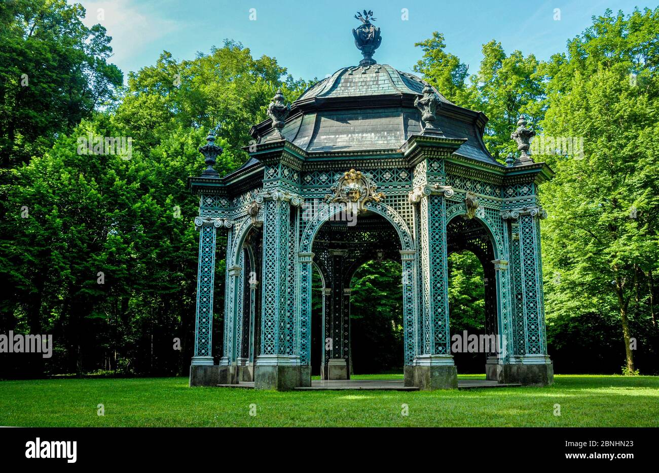 Views of the Royal Park in Laxenburg south of Vienna, former Summer residenz of the hapsburg dynasty Stock Photo