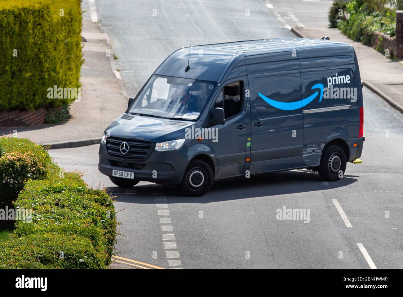 Amazon Delivery Van High Resolution Stock Photography And Images Alamy