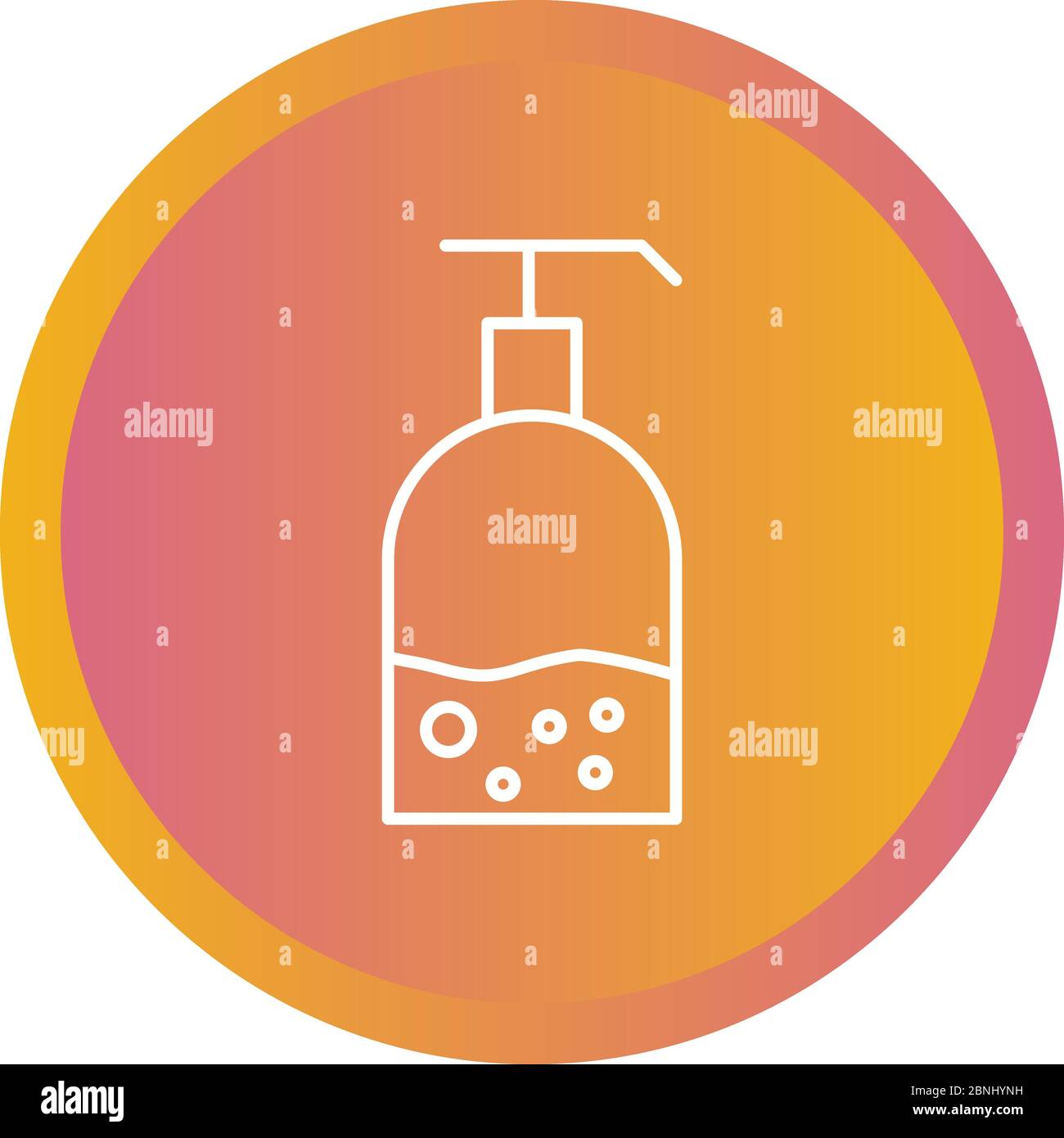 Beautiful Hand wash Line Vector Icon Stock Vector Image & Art - Alamy