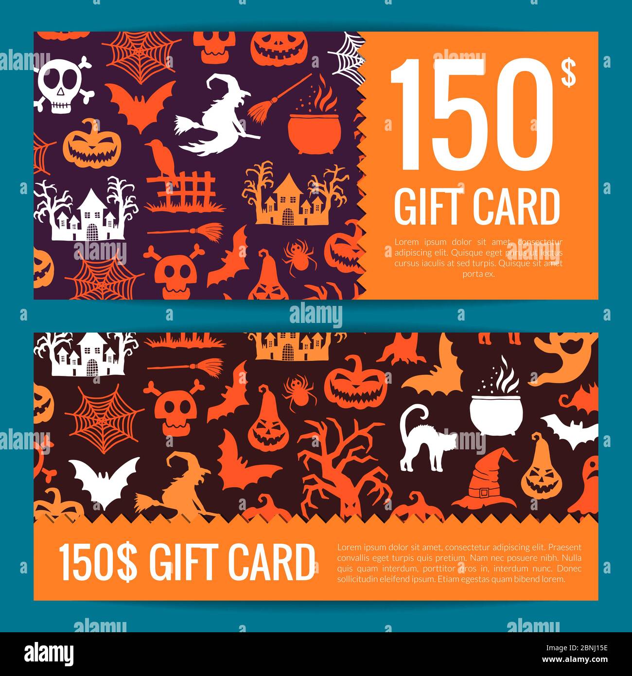 halloween voucher template