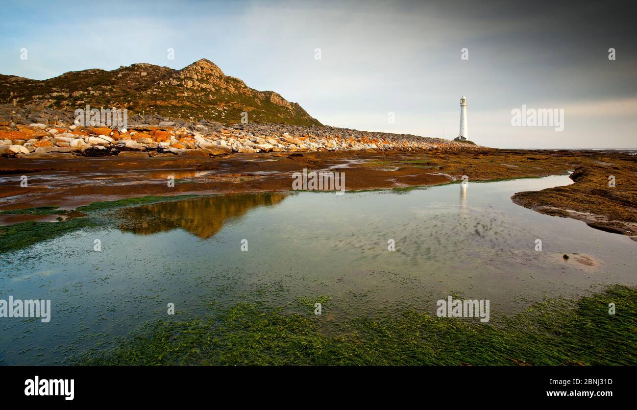 slangkop lighthouse near Kommetjie, Cape Town Stock Photo
