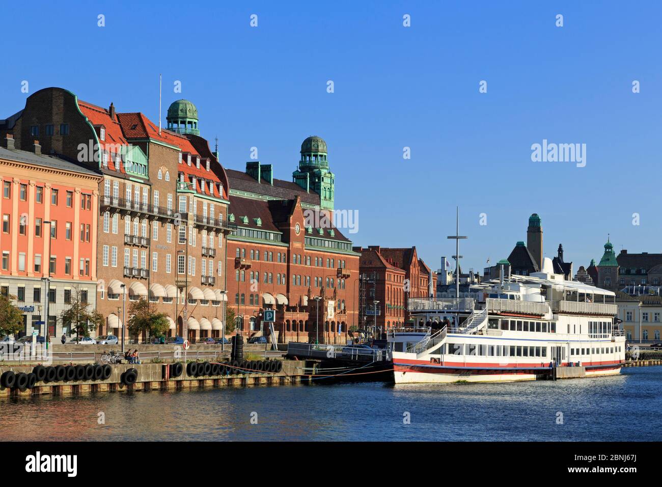 Inner Harbor, Malmo, Skane County, Sweden, Scandinavia, Europe Stock Photo
