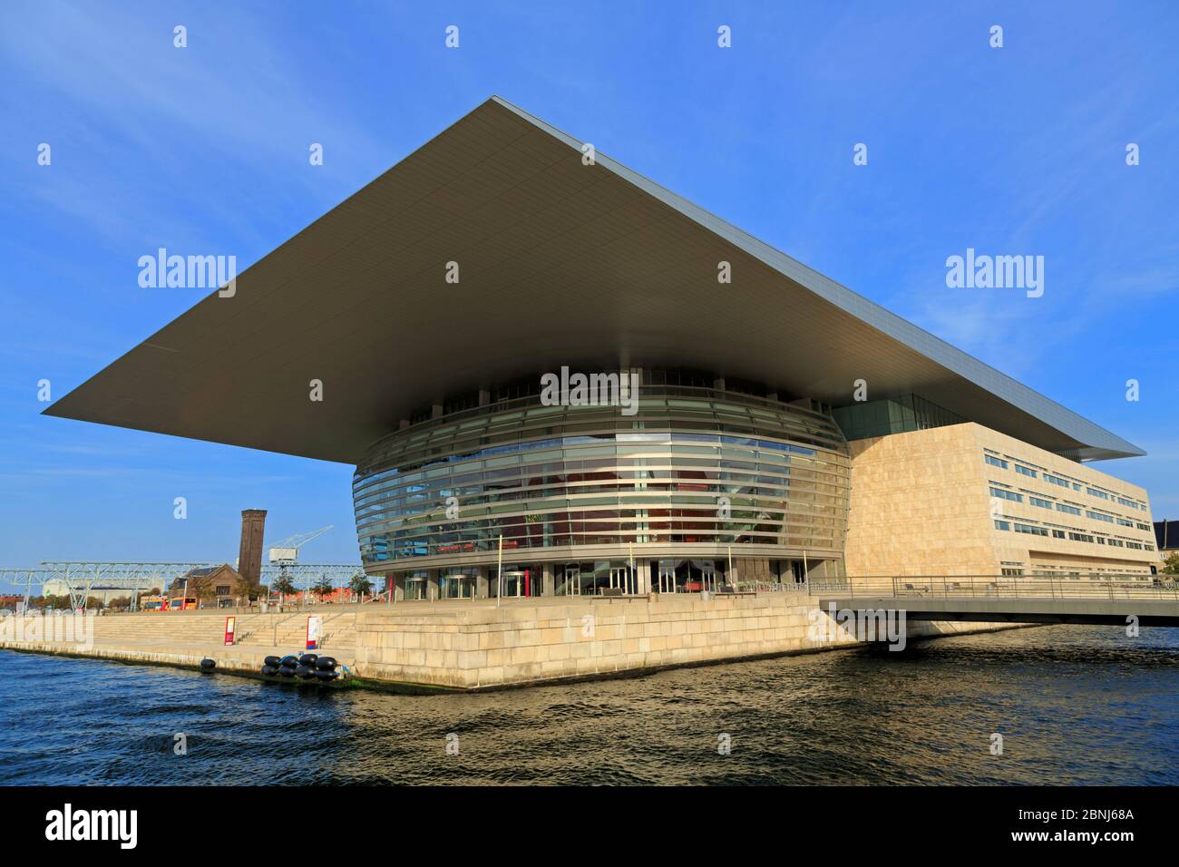 The Opera House, Copenhagen, Zealand, Denmark, Scandinavia, Europe Stock Photo