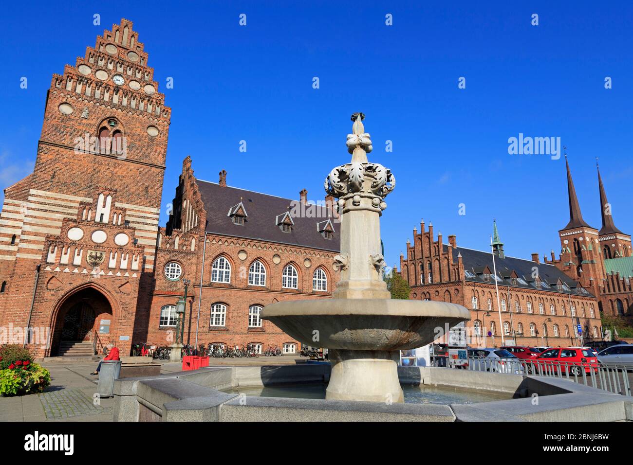 University, Roskilde, Zealand, Denmark, Scandinavia, Europe Stock Photo