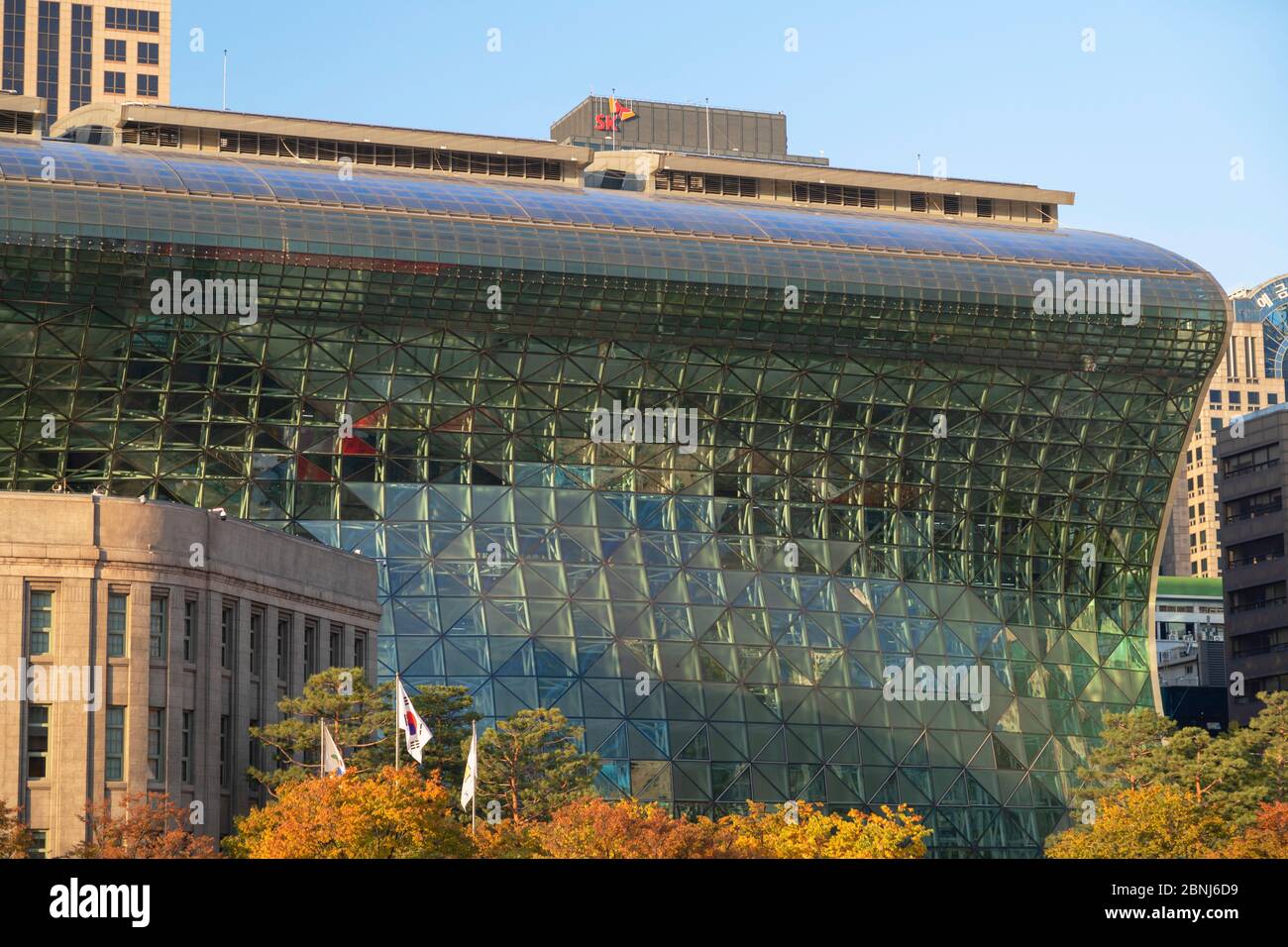City Hall, Seoul, South Korea, Asia Stock Photo