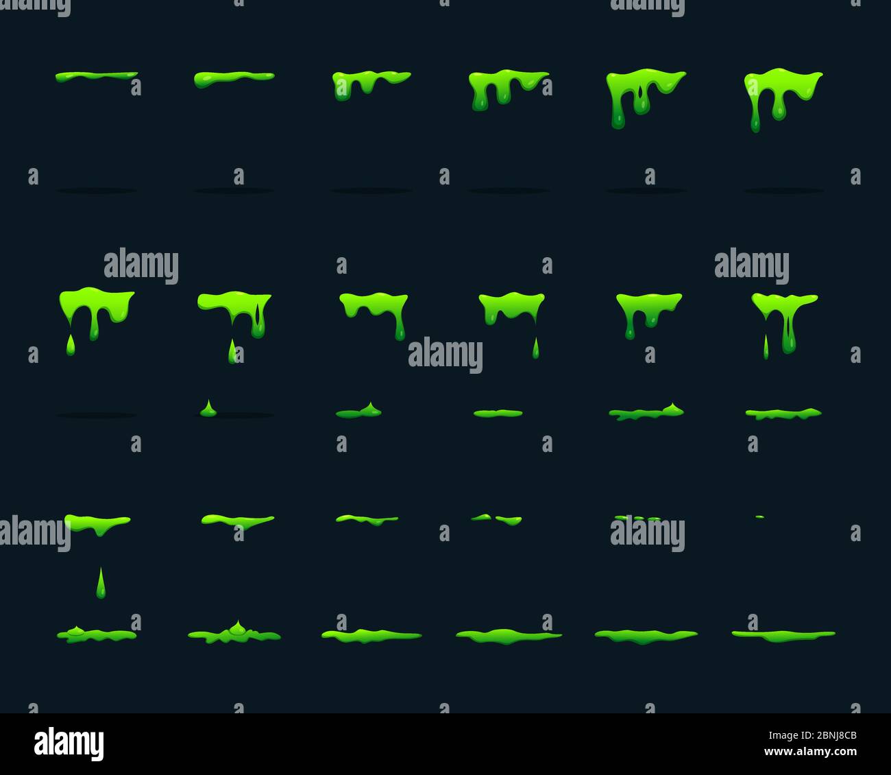 Key Frame Animation Of Dripping Acid Vector Picture Set Stock Vector Image Art Alamy Key Frame Animation Of Dripping Acid Vector Picture Set Stock Vector Image Art Alamy