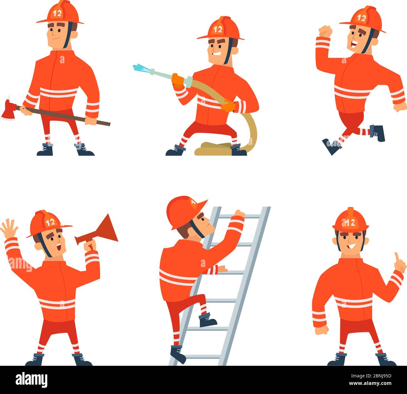 Fireman cartoon hi-res stock photography and images - Alamy Fireman cartoon hi-res stock photography and images - Alamy
