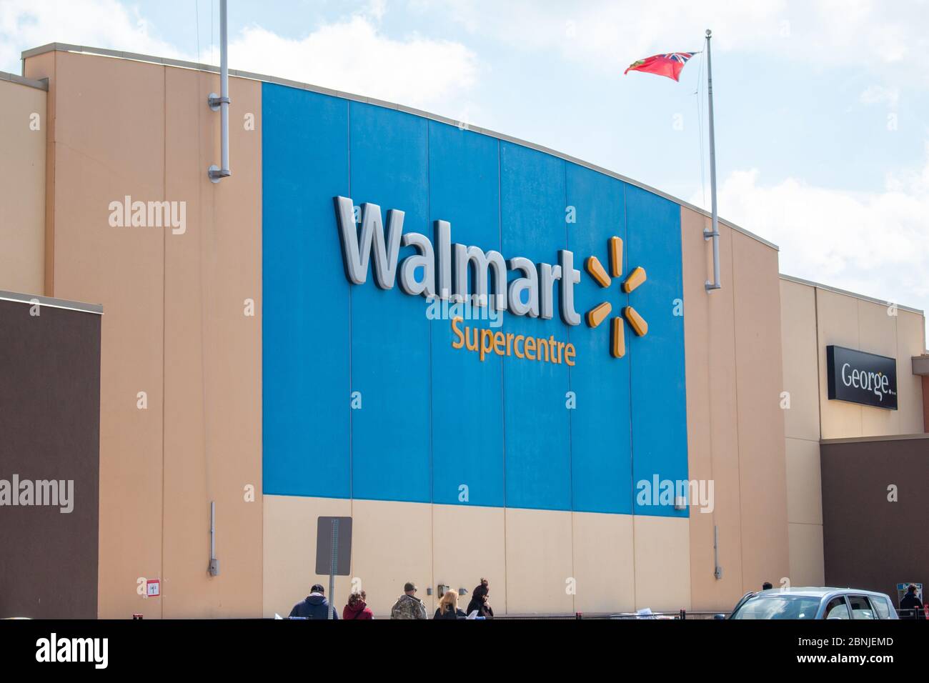 Walmart facade hires stock photography and images Alamy
