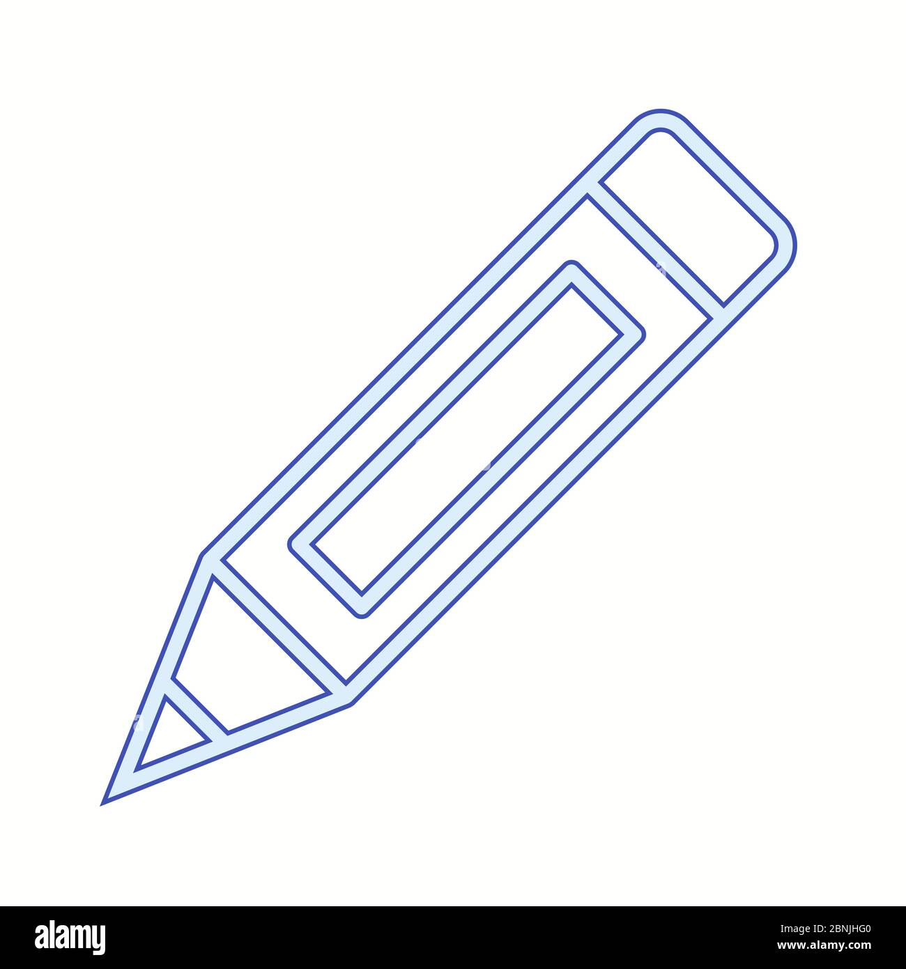 Beautiful Pen Line Vector Icon Stock Vector Image & Art - Alamy