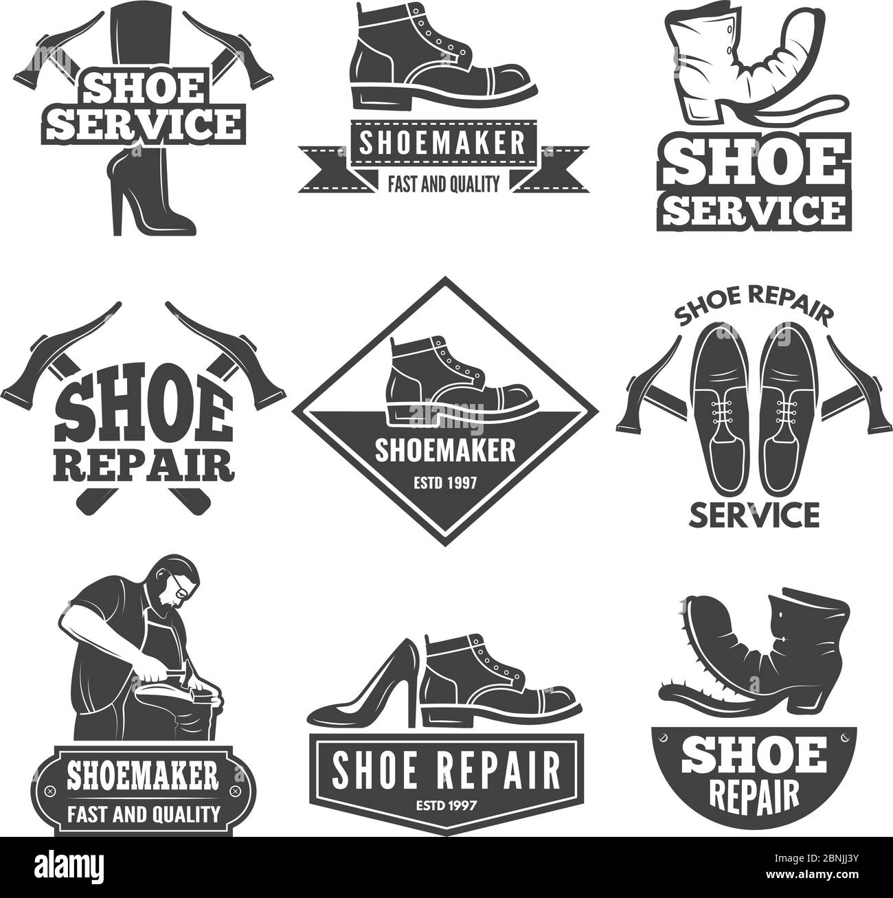 Shoe repair shop megamall