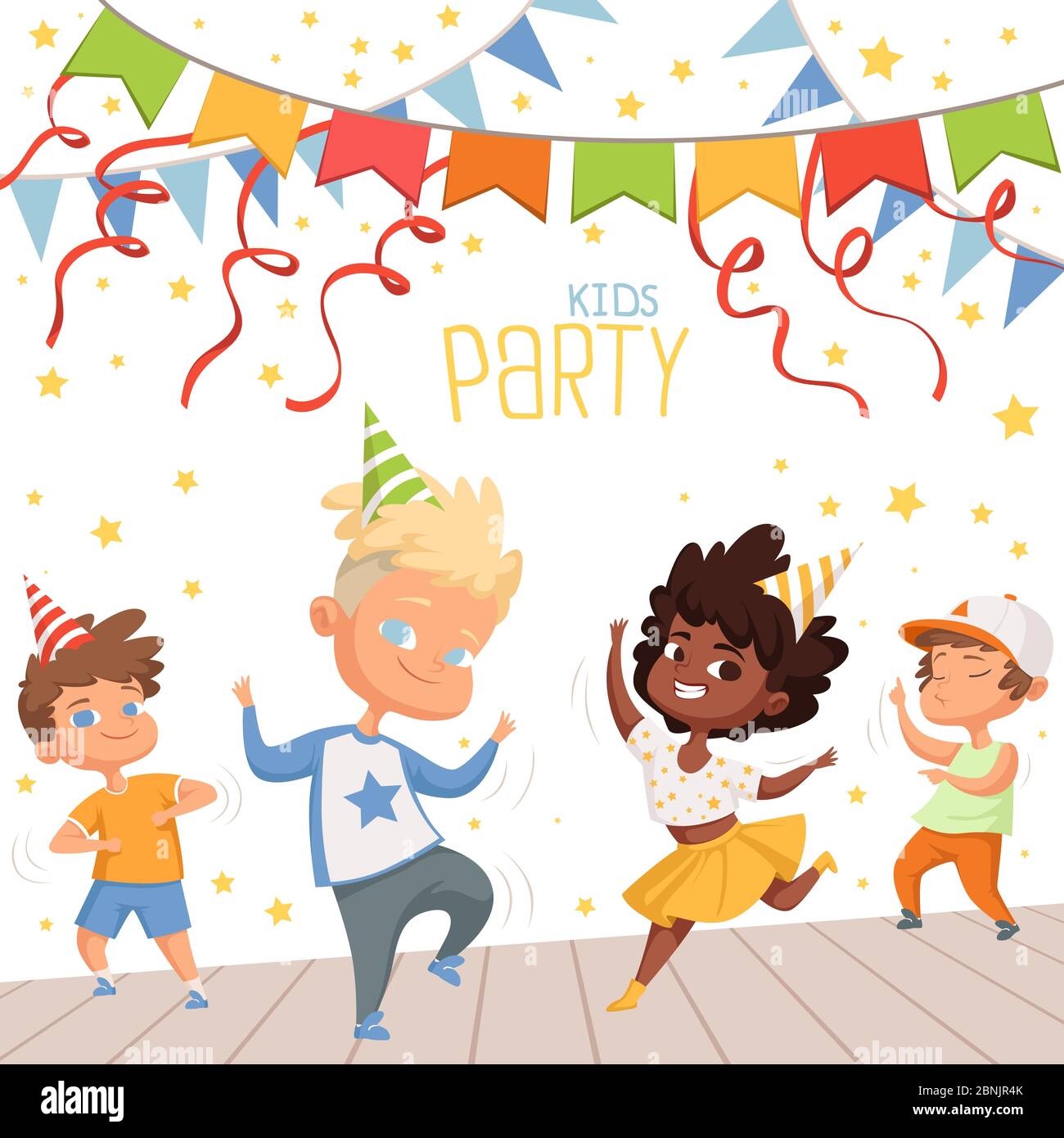 Kids Dance Party Invitations