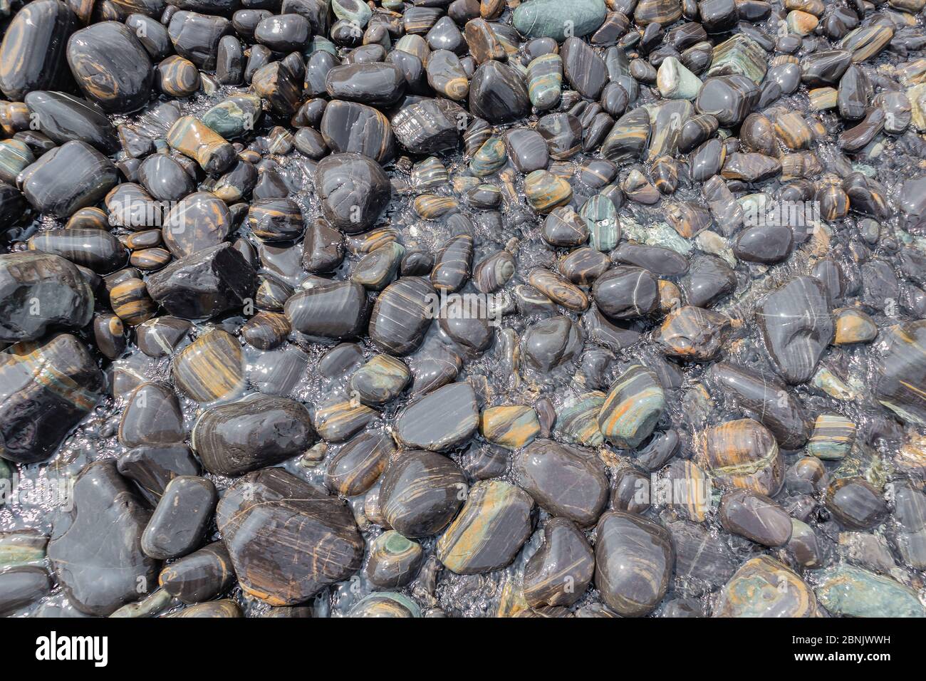Shiny black surface texture hi-res stock photography and images - Alamy