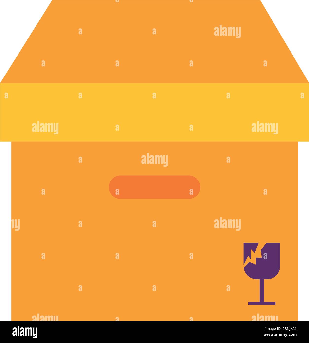 box delivery service detailed style Stock Vector Image & Art Alamy