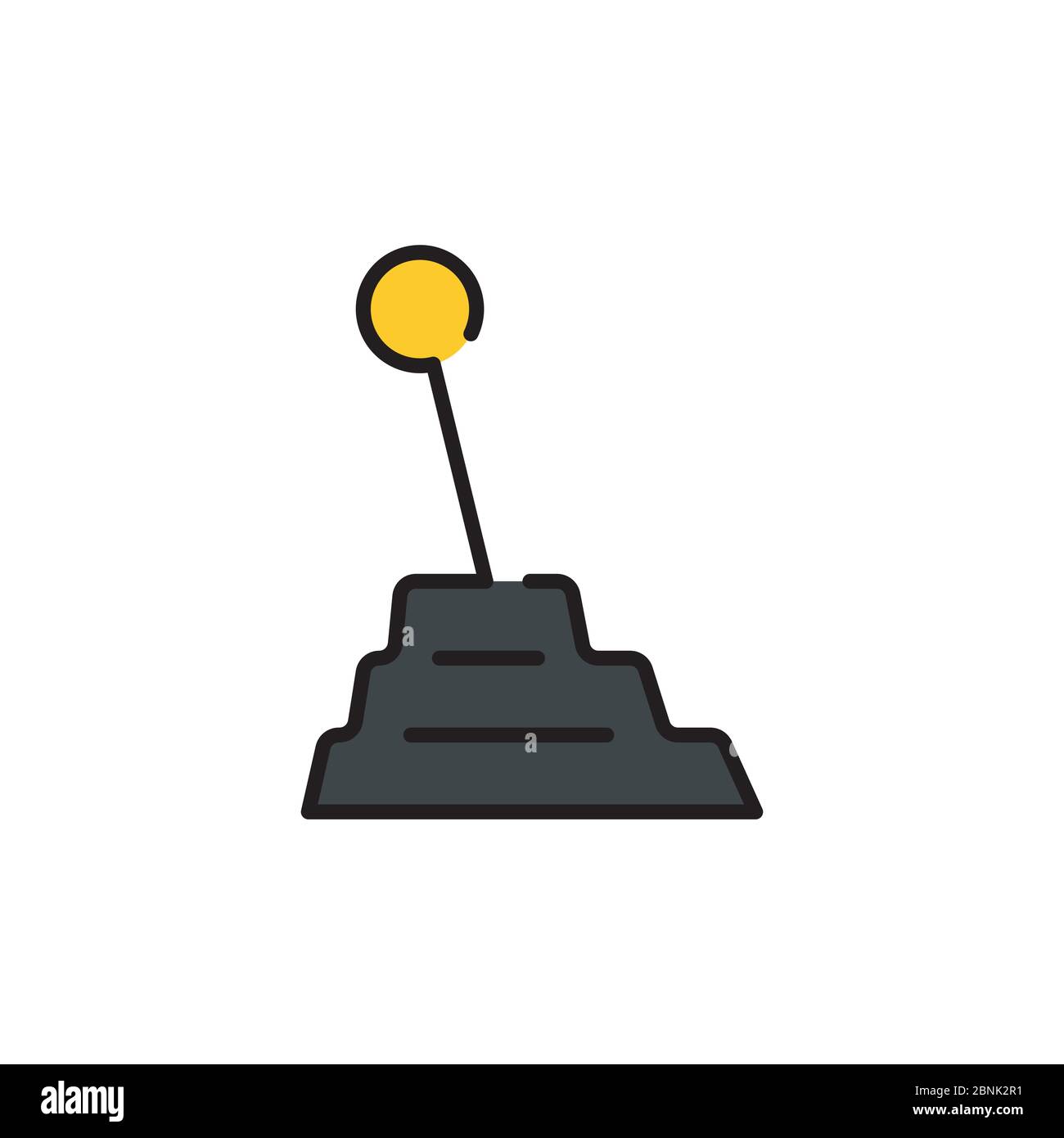 Car transmission vector icon symbol isolated on white background Stock ...