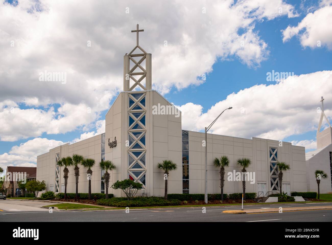 Beach Church Jacksonville FL USA Stock Photo