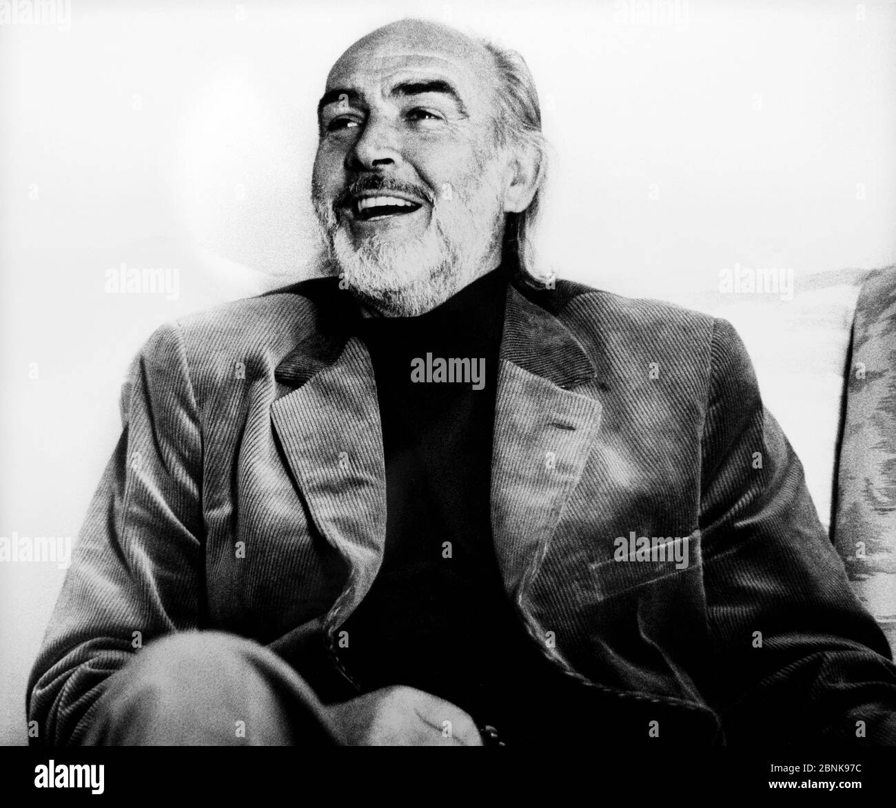 Sean Connery photographed in 1991 as he promoted The Russia House film soon to be released. Feb 1991 Stock Photo