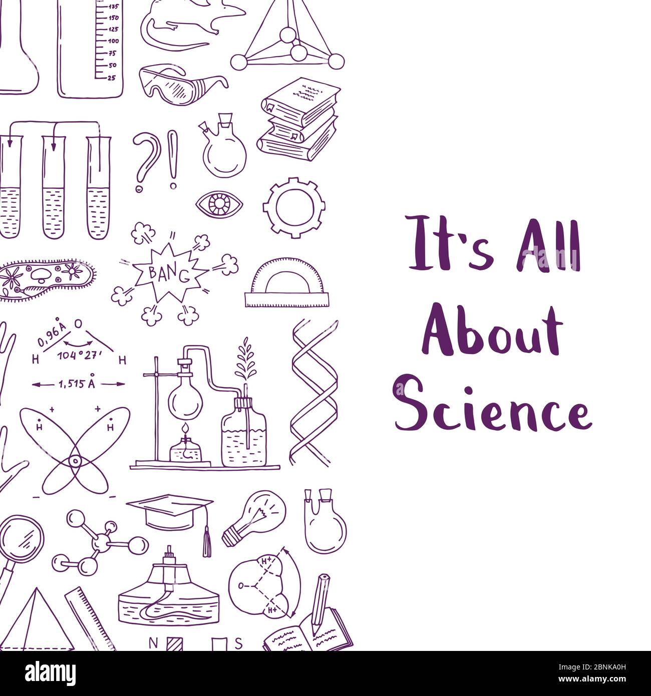 Vector science or chemistry elements Stock Vector Image & Art - Alamy