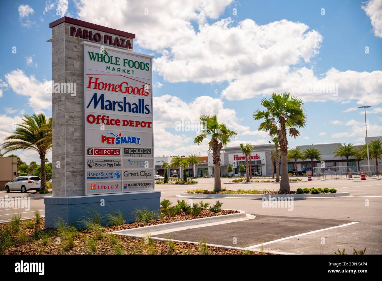 Pablo Plaza Jacksonville FL USA Stock Photo