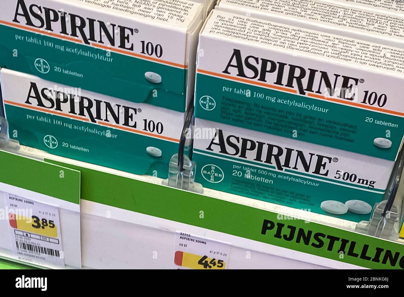 NIEUWEGEIN, 15052020 , Dutchnews, aspirin tablets Acetylsalicylic