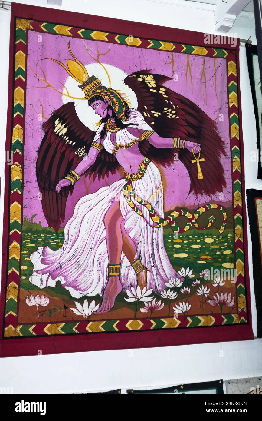 dh Batik shop GALLE SRI LANKA Batiks wall hanging artwork display art