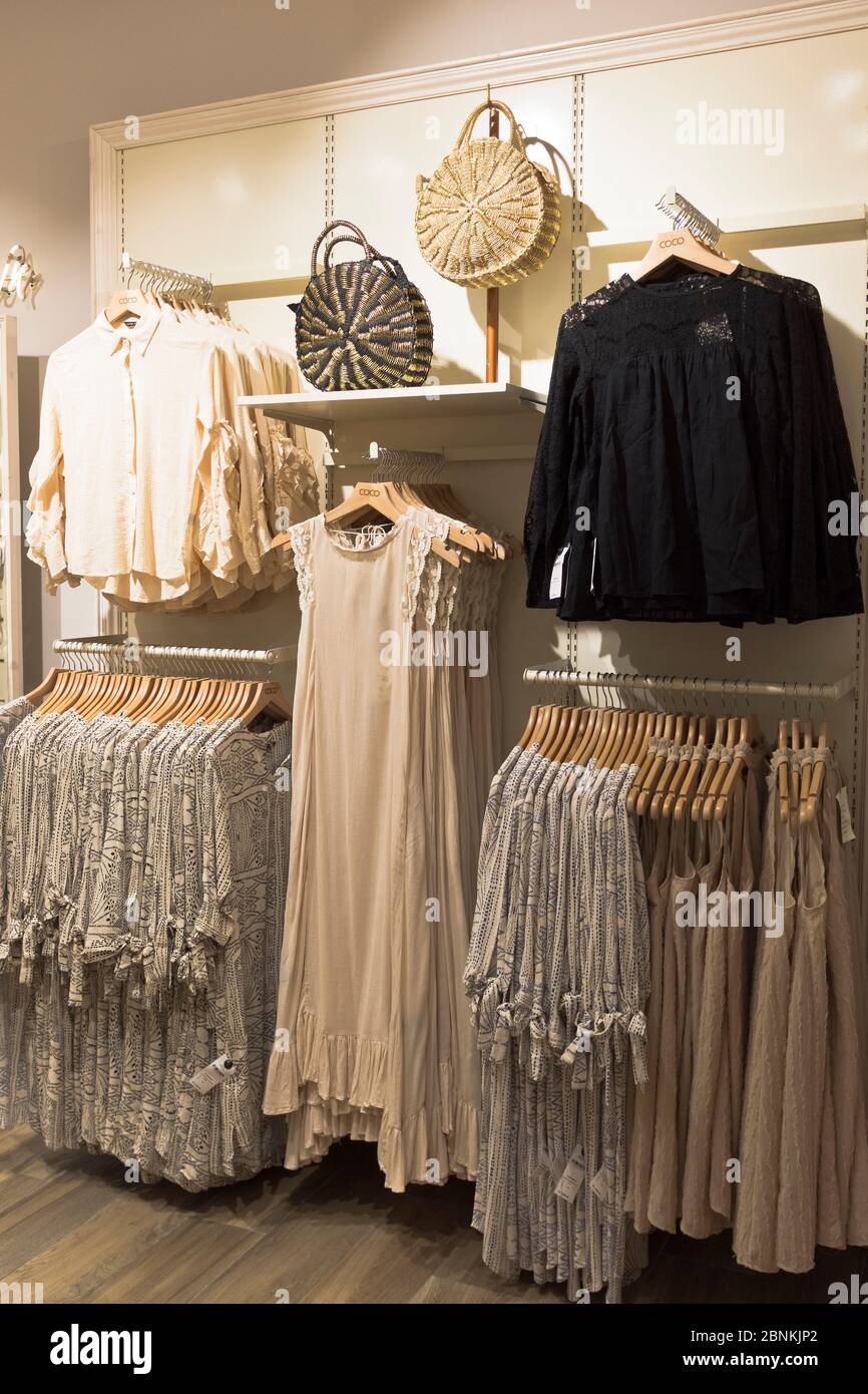 Clothes shop interior hi-res stock photography and images - Alamy