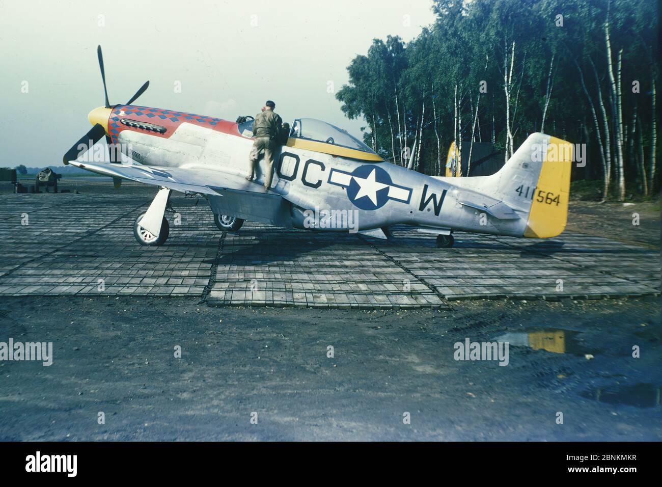 U.S. Air Force in Second World War Stock Photo