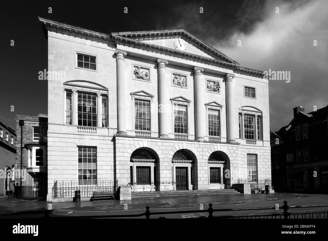 Chelmsford town centre essex england Black and White Stock Photos