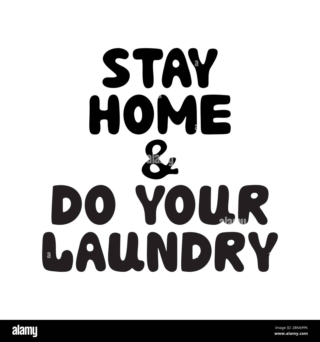 Doodle poster lettering home Cut Out Stock Images & Pictures - Alamy