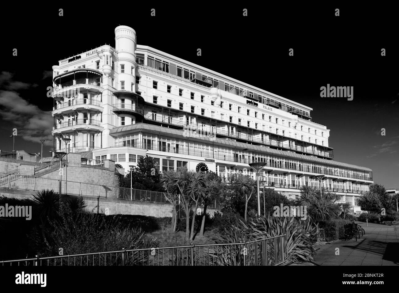 The Palace Hotel, Royal Terrace, Southend-on-Sea town, Thames Estuary, Essex, County, England, UK Stock Photo