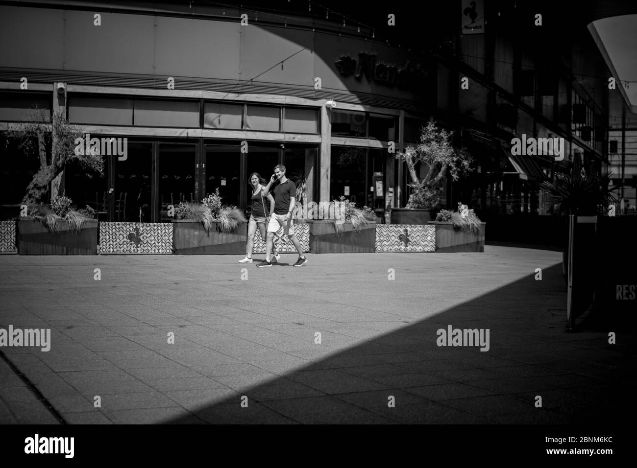 street photographs taken in Cheltenham during lockdown 2020 Stock Photo