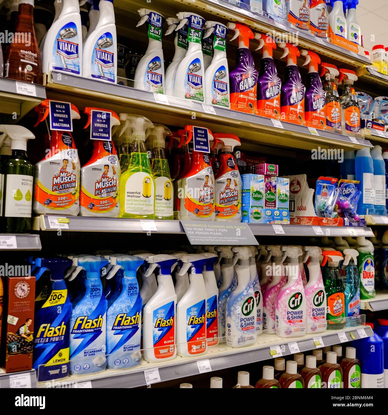 Household cleaning products shelf hi-res stock photography and images -  Alamy