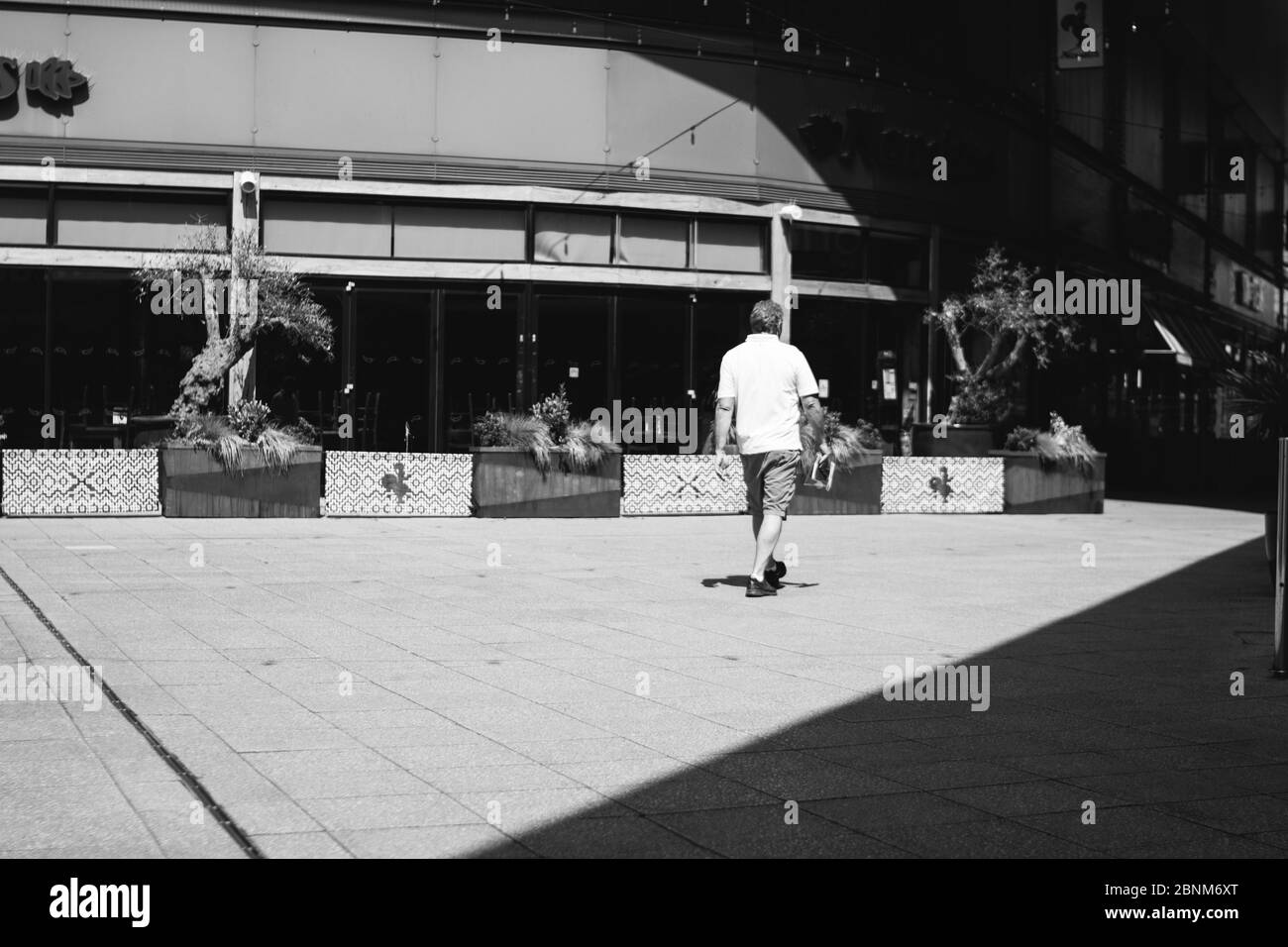 street photographs taken in Cheltenham during lockdown 2020 Stock Photo