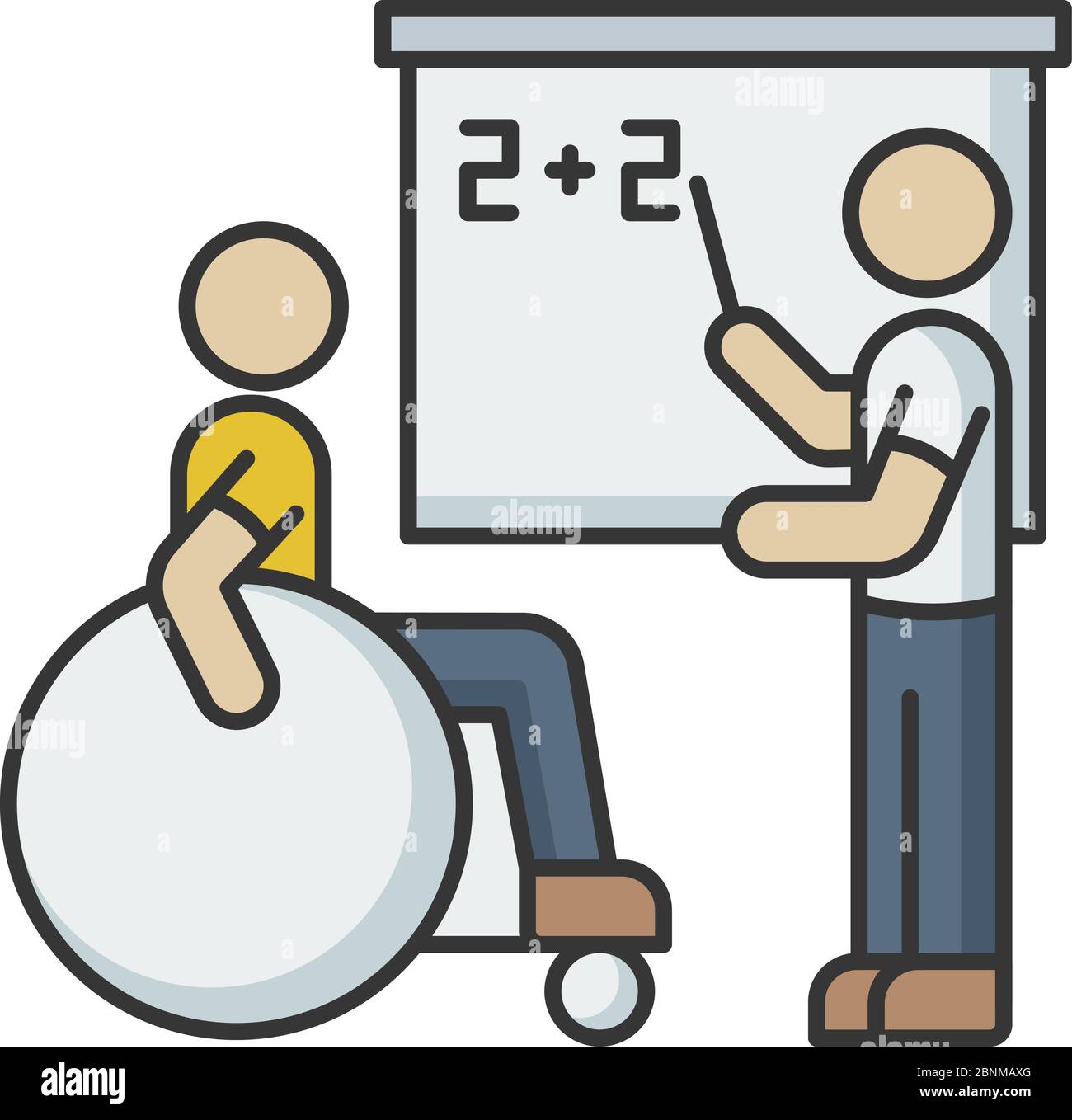 Disability student university Stock Vector Images Alamy